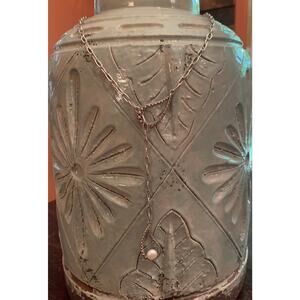 Robert Manse Sterling Silver and Pearl Lariat Necklace